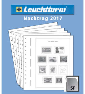 LEUCHTTURM Nachtrag Österreich 2017 mit Klemmtaschen