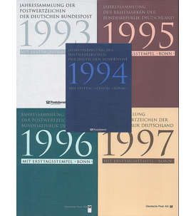 SET: BRD Jahressammlungen 1993-1997