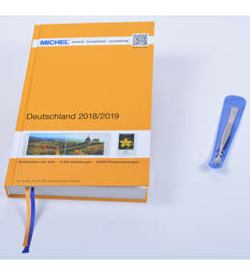 MICHEL Deutschland Katalog 2018/2019 plus Gratis Briefmarken Pinzette Schaufel